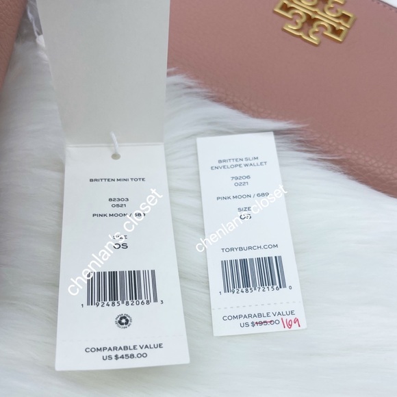 🌸NeW! Tory Burch Britten Mini Tote Set - Picture 3 of 13